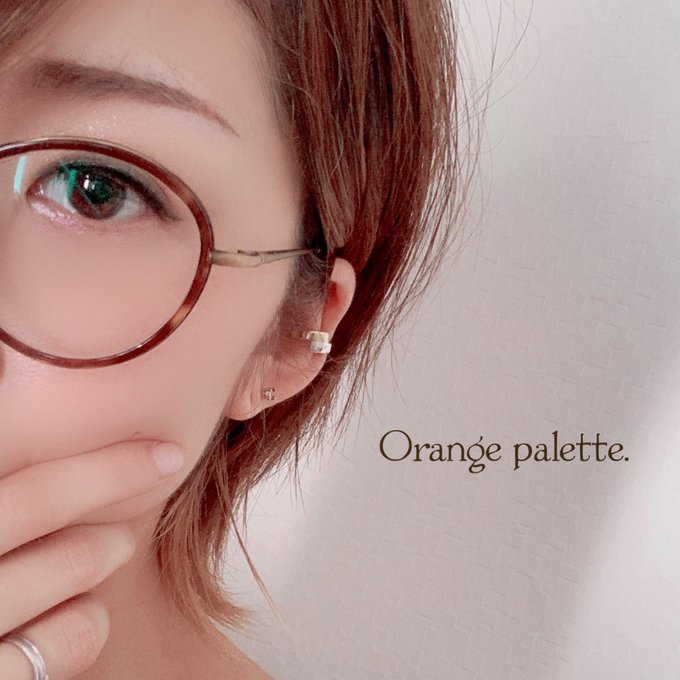 ★人気★［silver950×brass］bicolor earcuff ／ バイカラーイヤーカフ